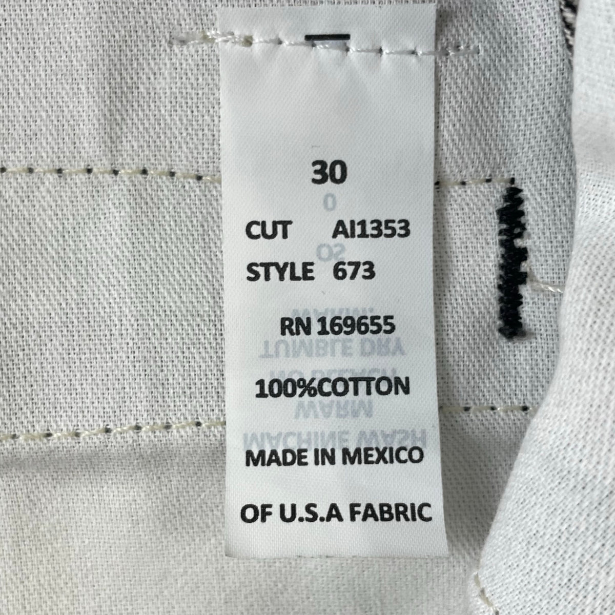 BEN DAVIS / ゴリラカットデニムパンツ AI1353 SIZE:30