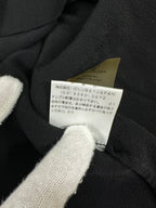T by ALEXANDER WANG アレキサンダーワン / クロップドシャツ レーヨンギャバ ブラック  参考定価：35,000程度 SIZE:0