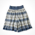 Mame Kurogouchi / Multi-Colour Jacquard Knit Shorts SIZE:1