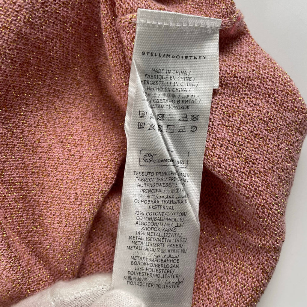 STELLA McCARTNEY ステラマッカートニー / ラメニット-horse- 参考定価：28,000程度 SIZE:14Year(レディースS-M)