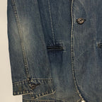 T.M.T ティーエムティー / フェードデニムジャケット インディゴ 参考定価：35,000程度 SIZE:M