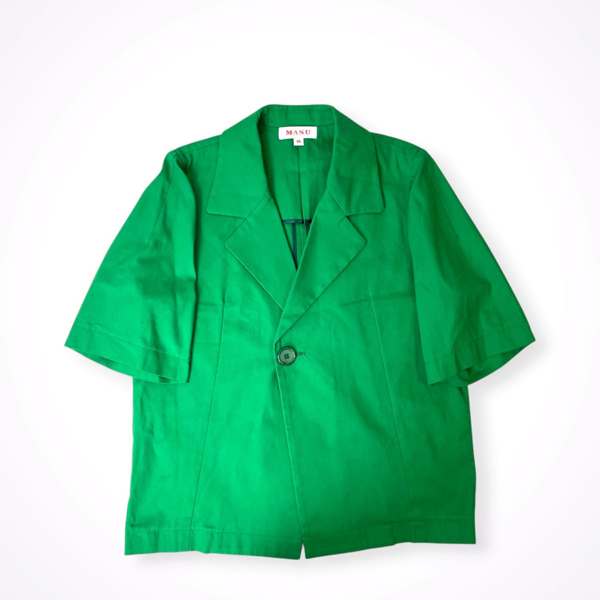 MASU / HALF SLEEVE COTTON JACKET 参考定価：29,000+tax SIZE:46