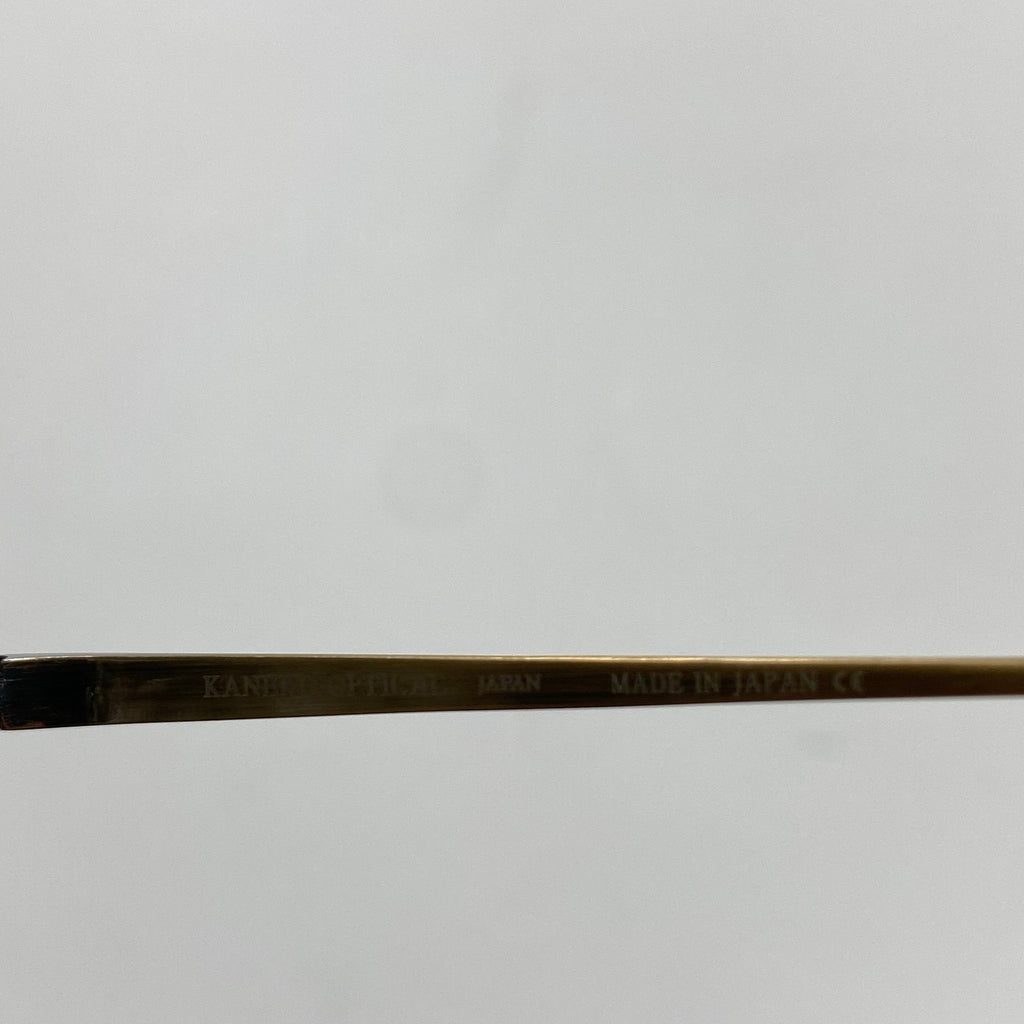 金子眼鏡 【JAPANシリーズ】 / ボストンクリアサングラス 度なしカラーレンズ 参考定価：46,000+tax