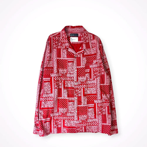 PURPLE BRAND / バンダナ柄シャツ 参考定価：60,000程度 SIZE:M