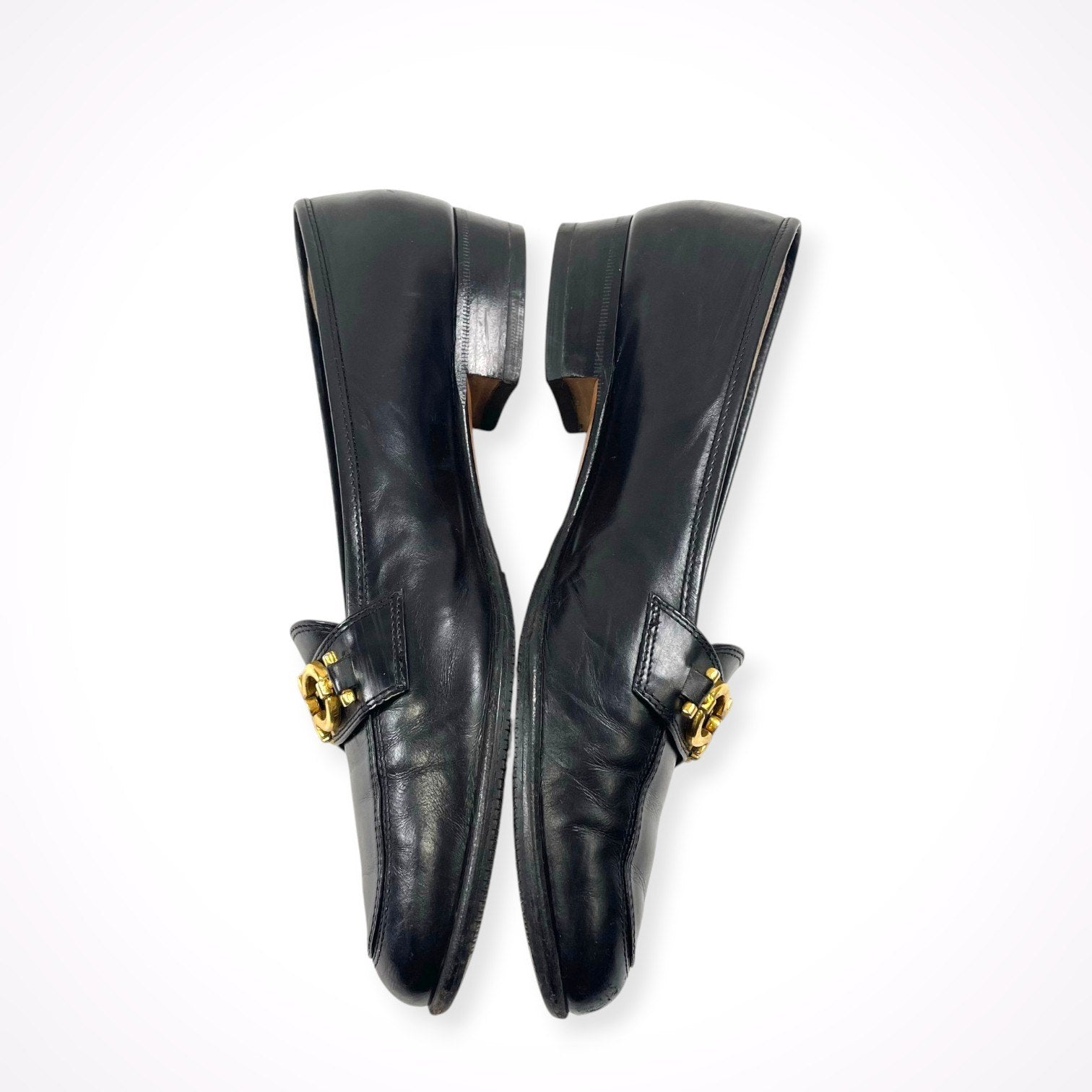 Ferragamo ガンチーニ　フラットシューズ　サイズ6 1/2 未使用品 Salvatore Ferragamo / ガンチーニレザーローファー SIZE:6 1/2 – BAUM