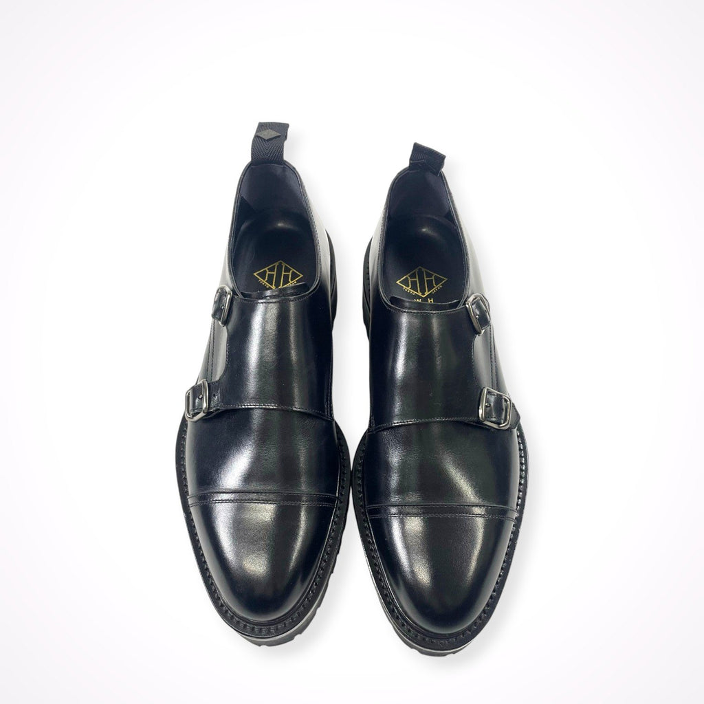 WH / ダブルモンクシューズ 干場義雅 極美品 参考定価：52,000+tax SIZE:6
