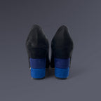 SALVATORE FERRAGAMO サルバトーレ フェラガモ / ヌバック ヒール パンプス SIZE:6 1/2（24cm程度）