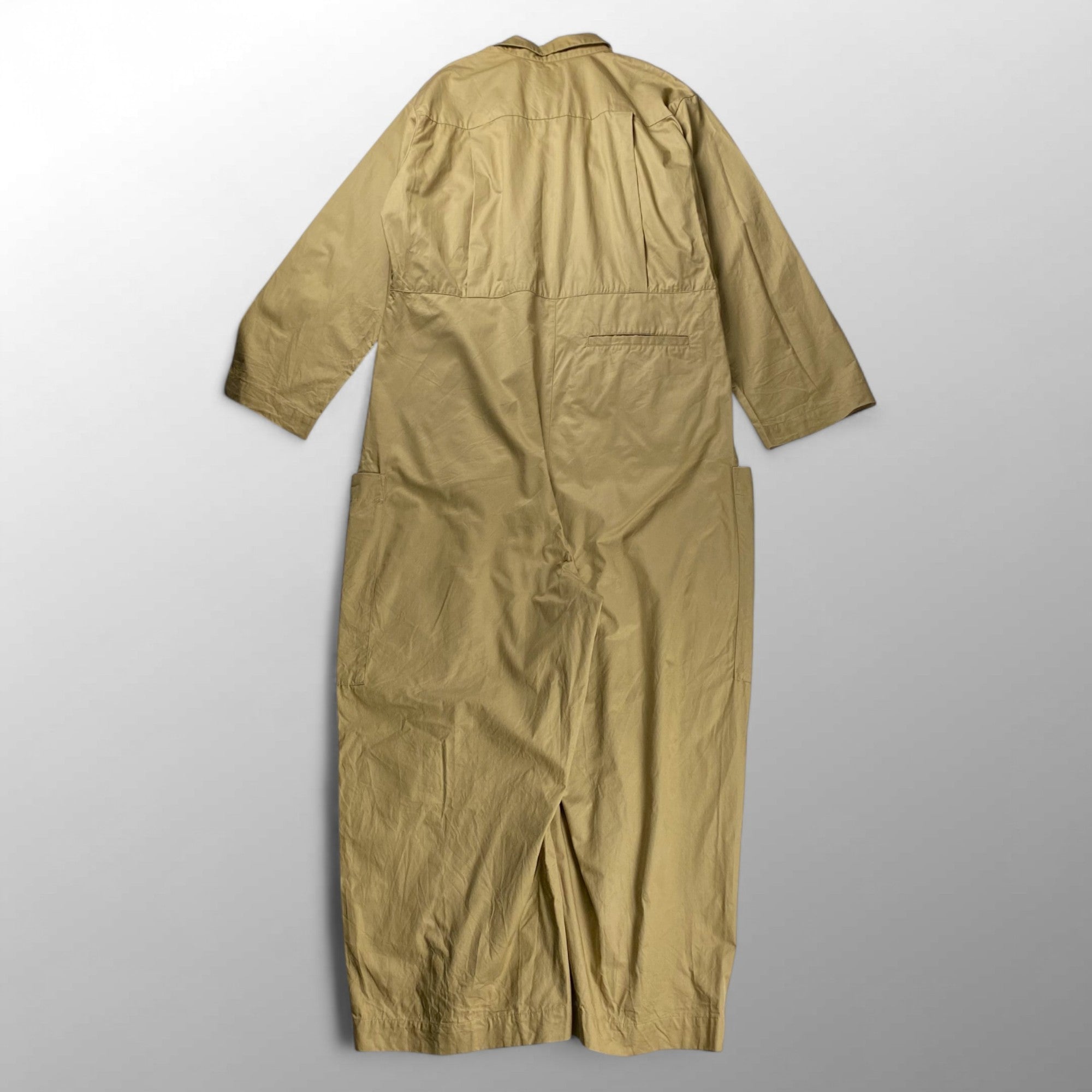 oll × FRAMeWORK オール フレームワーク / JUMPSUIT ジャンプスーツ ベージュ 参考定価：22,000+tax SIZE:02