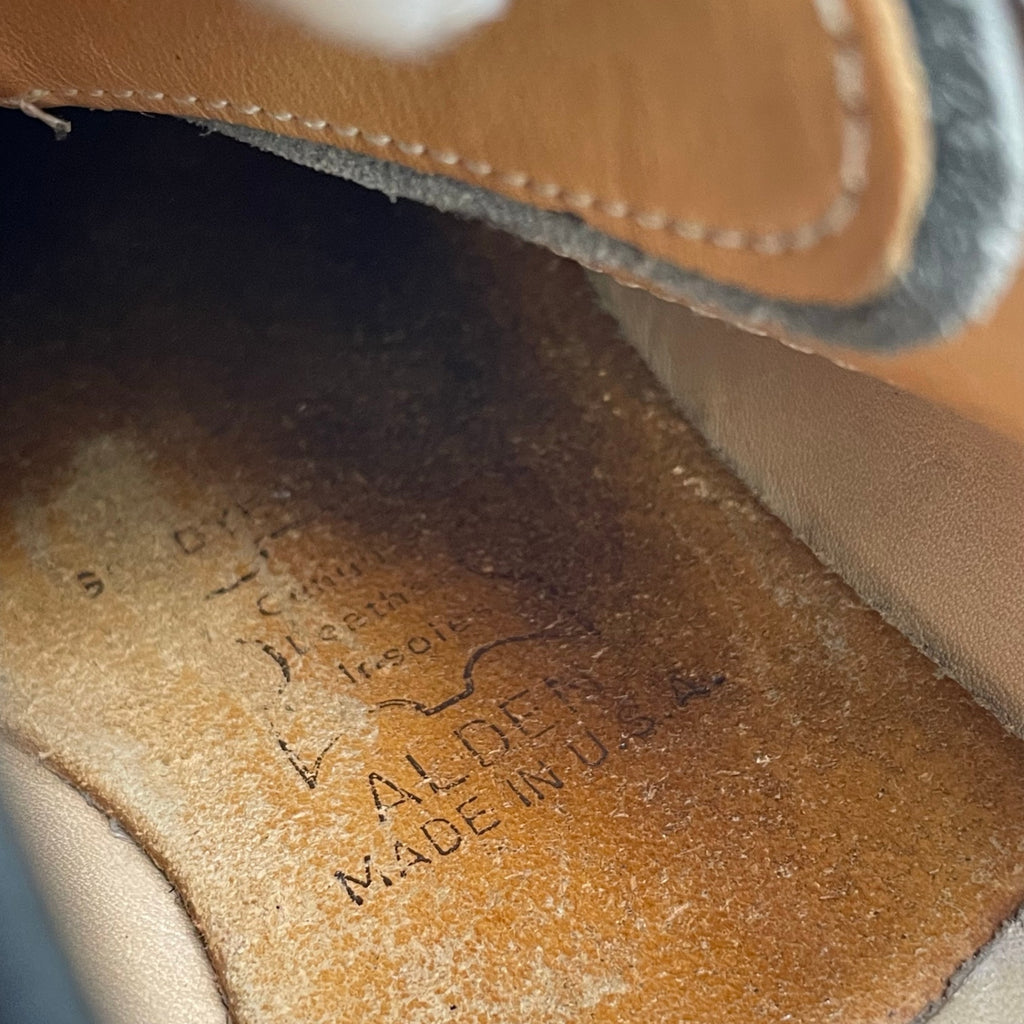 Alden オールデン / Vチップカーフ 54411 モディファイドラスト シューツリー付  参考定価：155,000+tax SIZE：8 1/2 B/D