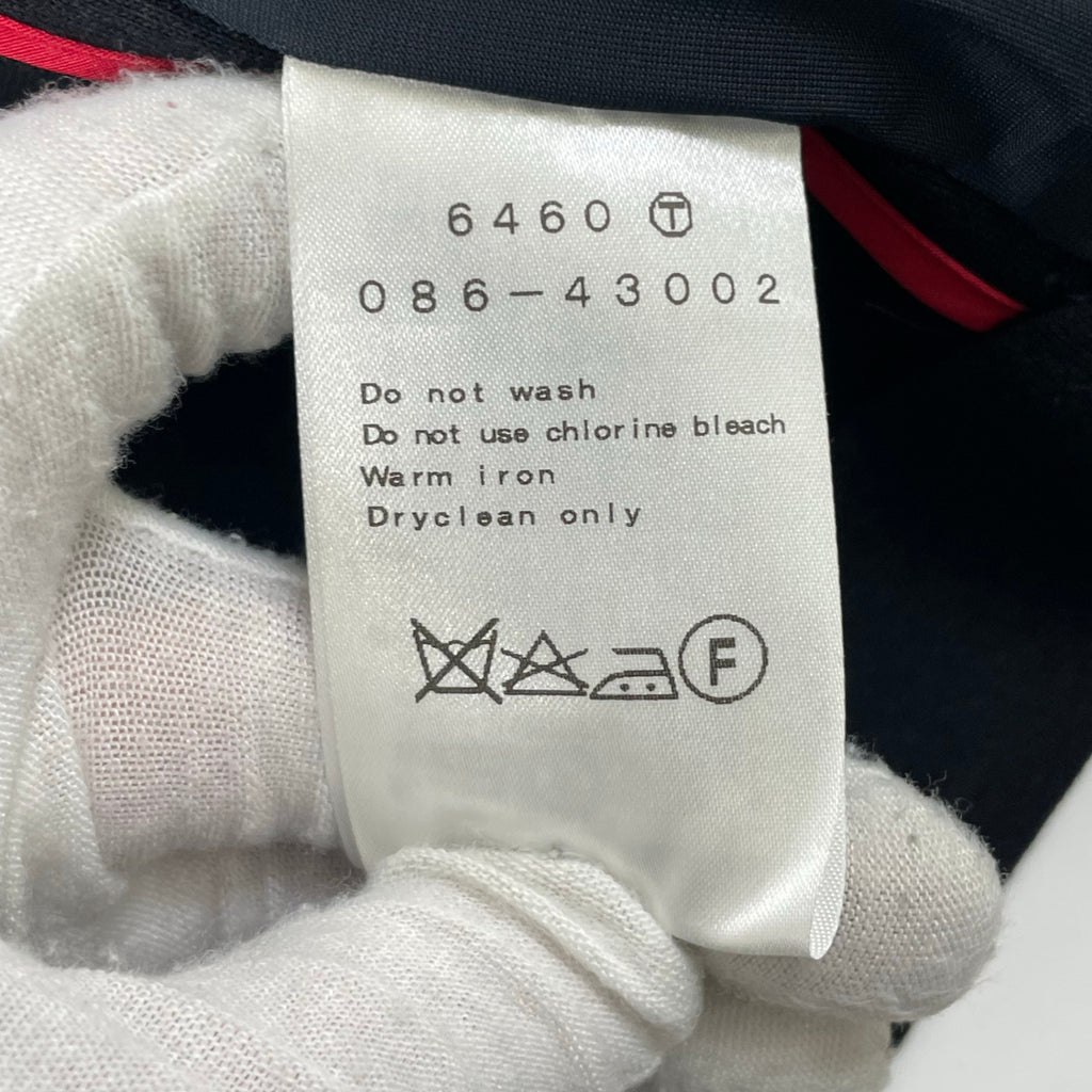 DRESSTERIOR / ウールブレンド ノーカラーリラックスジャケット 未使用品 参考定価：33,000+tax SIZE:S