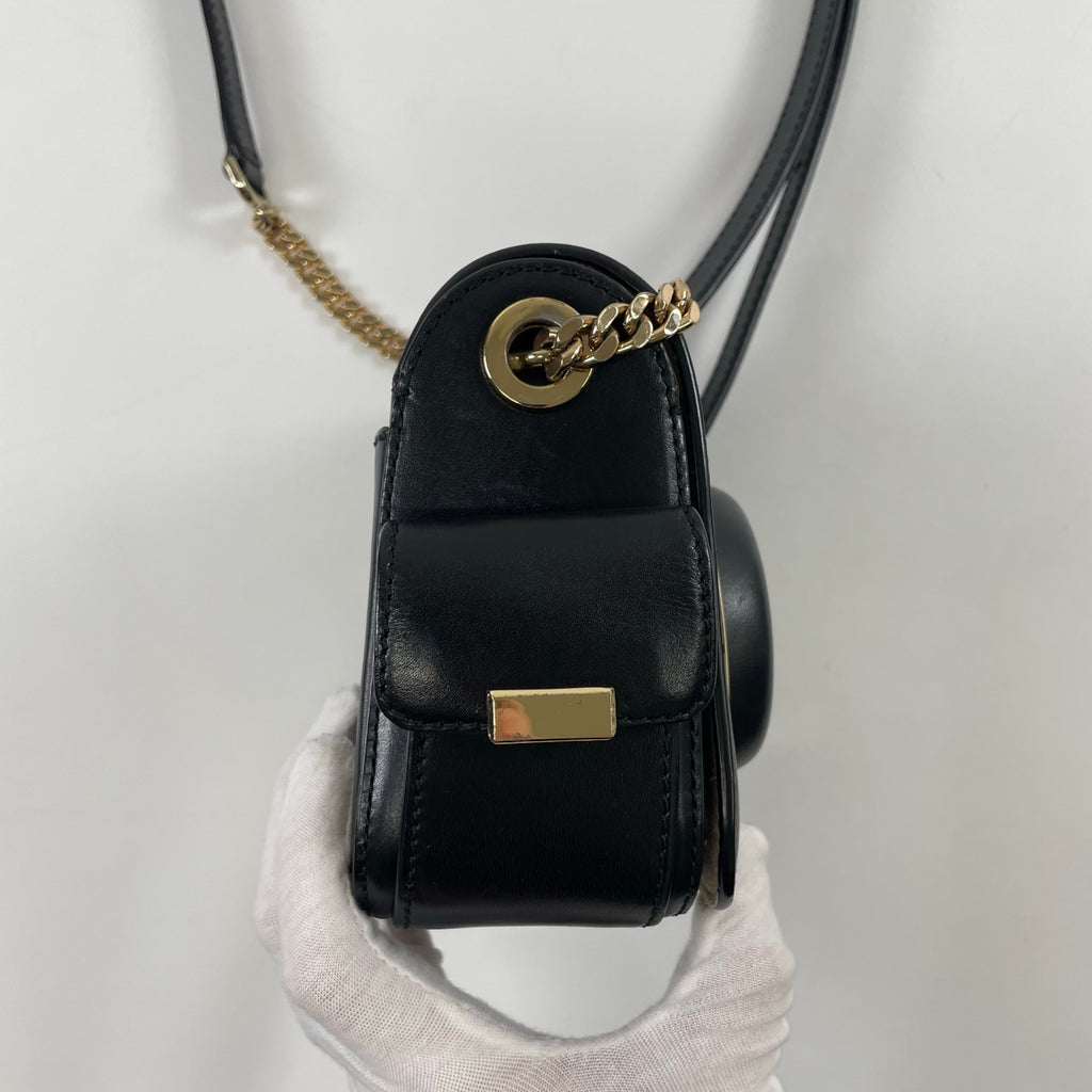 MICHAEL MICHAEL KORS / チェーンショルダー カメラバッグ ブラック 参考定価：42,000程度