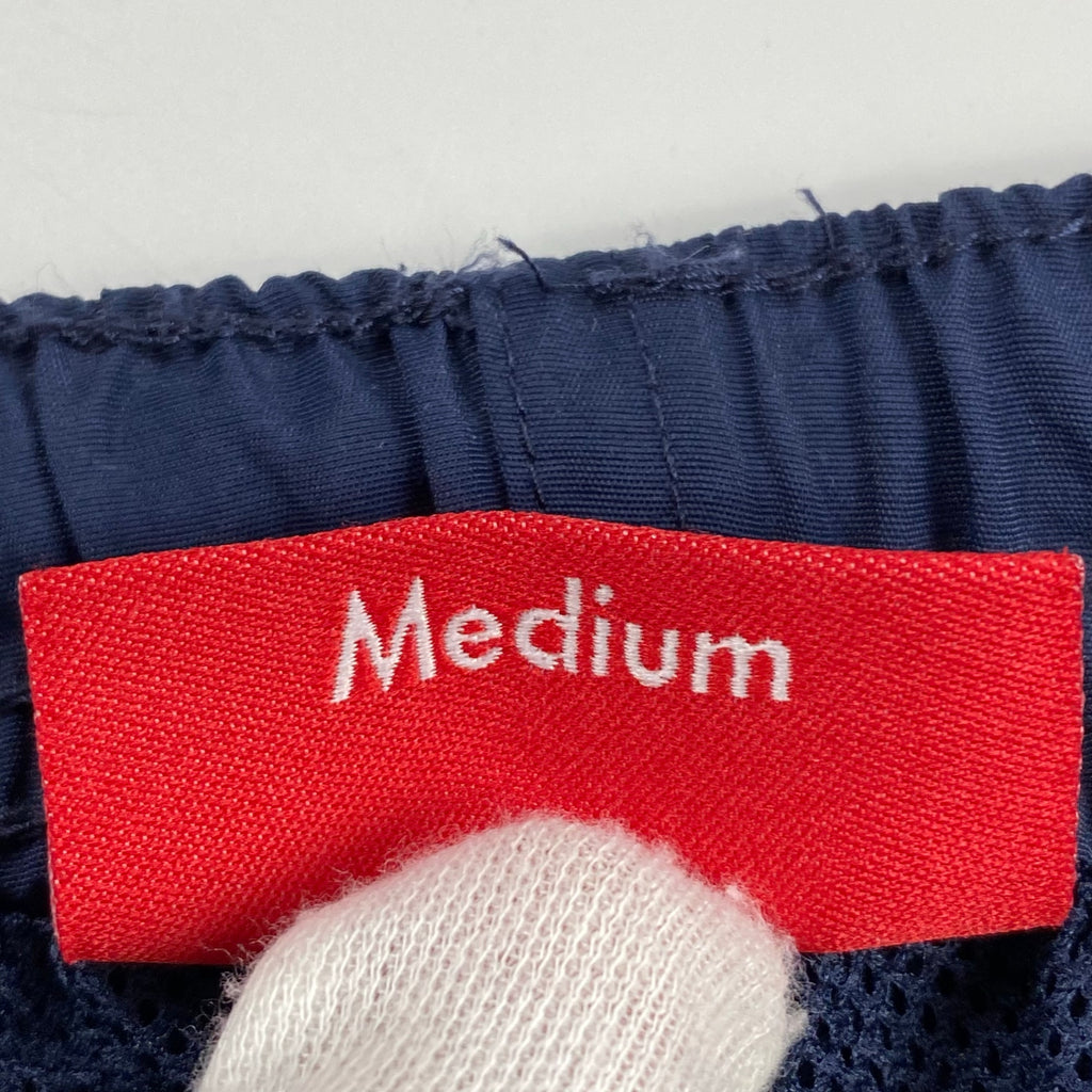 SUPREME シュプリーム / Warm Up Pant 20AW ウォームアップパンツ ネイビー 裾ロゴ SIZE:M