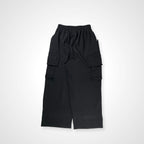 INTODUSK イントゥダスク / スウェットカーゴパンツ ブラック 参考定価：40,000程度 SIZE：S