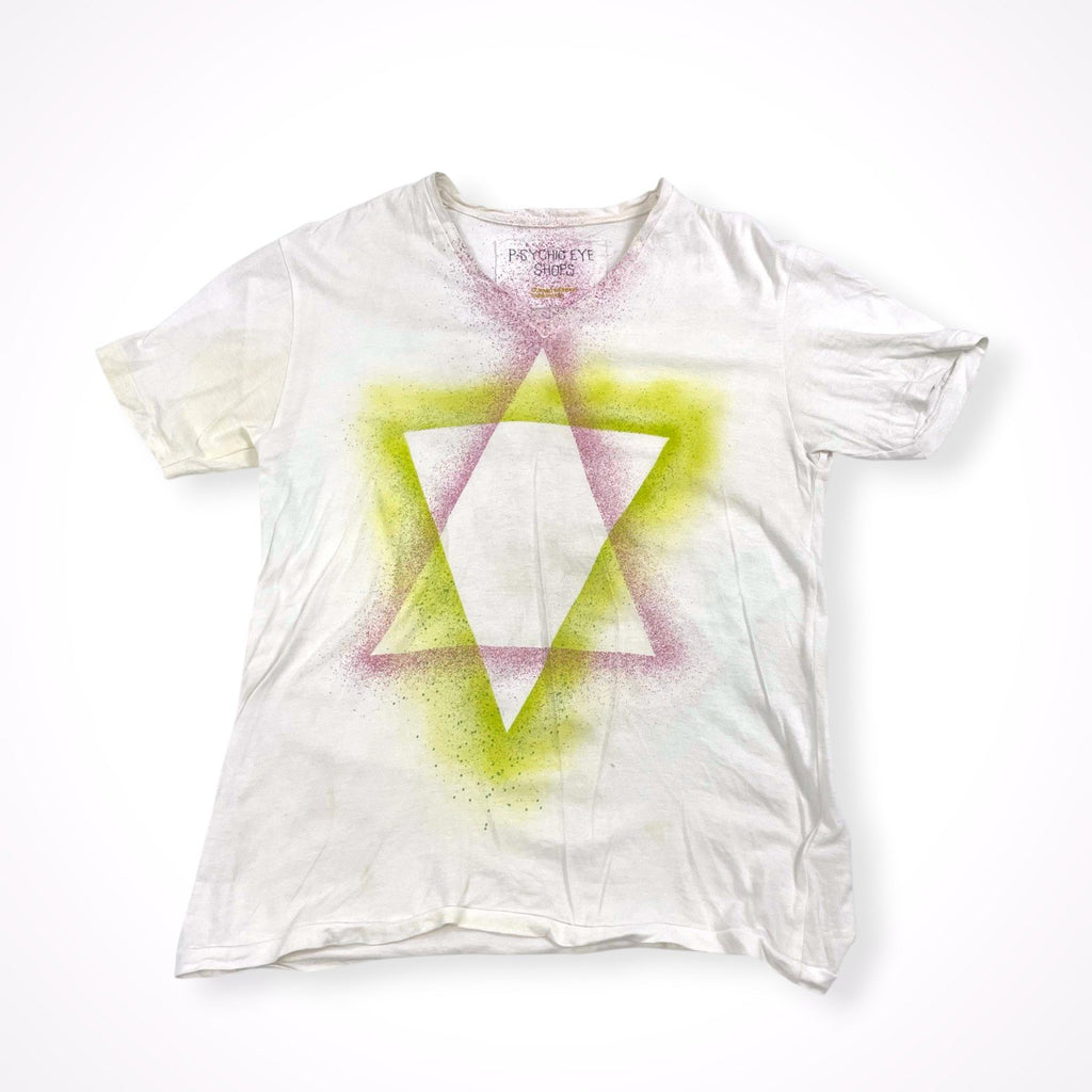 COSMIC WONDER PSYCHIC EYE SHOP / Hexagram TEE アーカイブ Y2K SIZE:2