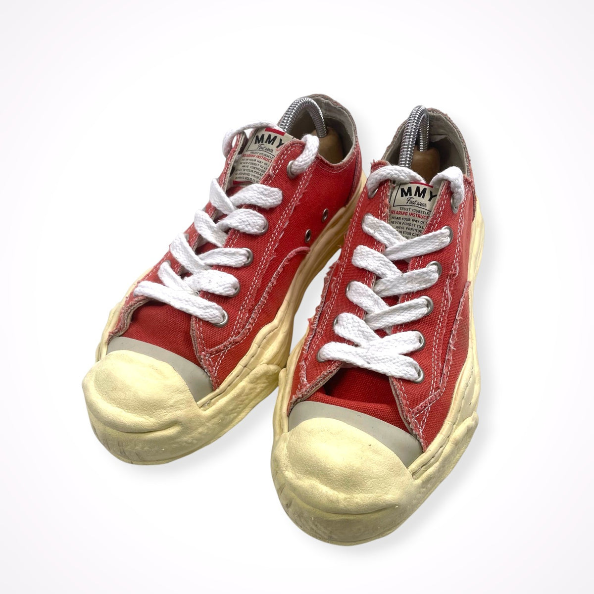 Maison MIHARA YASUHIRO / HANK VL OG Sole Canvas Low-top Sneaker 参考定価：32,000+tax SIZE:43