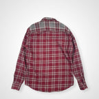 ARMANI EXCHANGE アルマーニ エクスチェンジ / グラデーションチェックシャツ 参考定価：25,000程度 SIZE：M