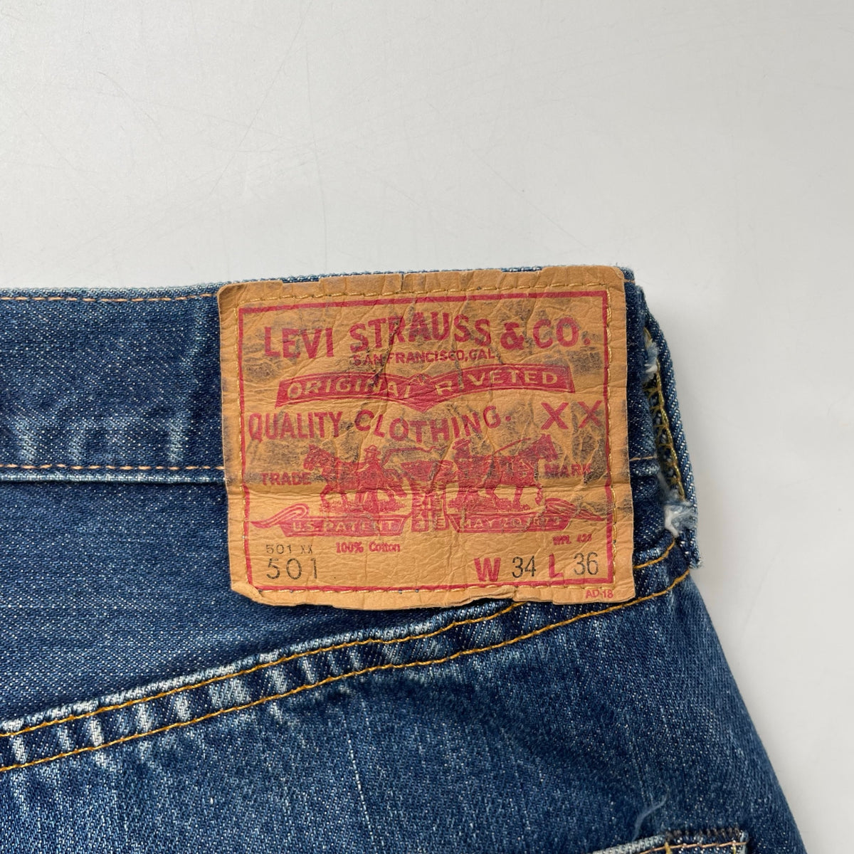 Levi's VINTAGE CLOTHING / 66モデル 501デニムパンツ 参考定価：28,500+tax SIZE:W34 L36