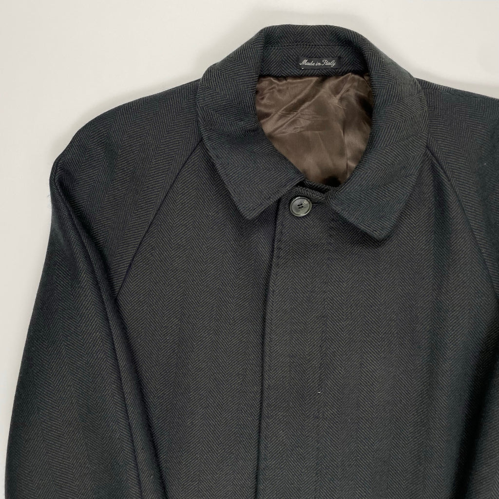 VINTAGE ヴィンテージ / ユーロヴィンテージ バージンウールバルマカーンコート イタリア製 SIZE：50