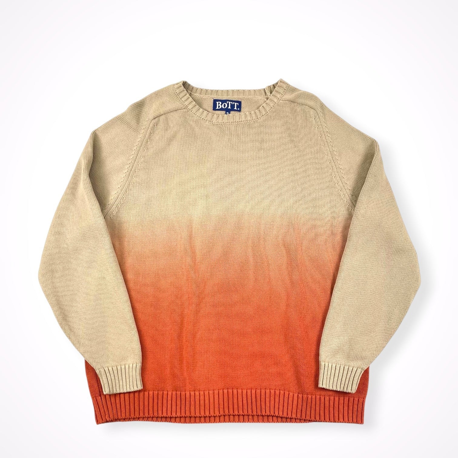 BoTT / Dyed Raglan Knit 参考定価：25,000+tax SIZE:XL
