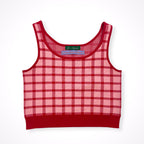 Dear Sisterhood / アンサンブルチェックカーデ 参考定価：15,000+tax SIZE：FREE