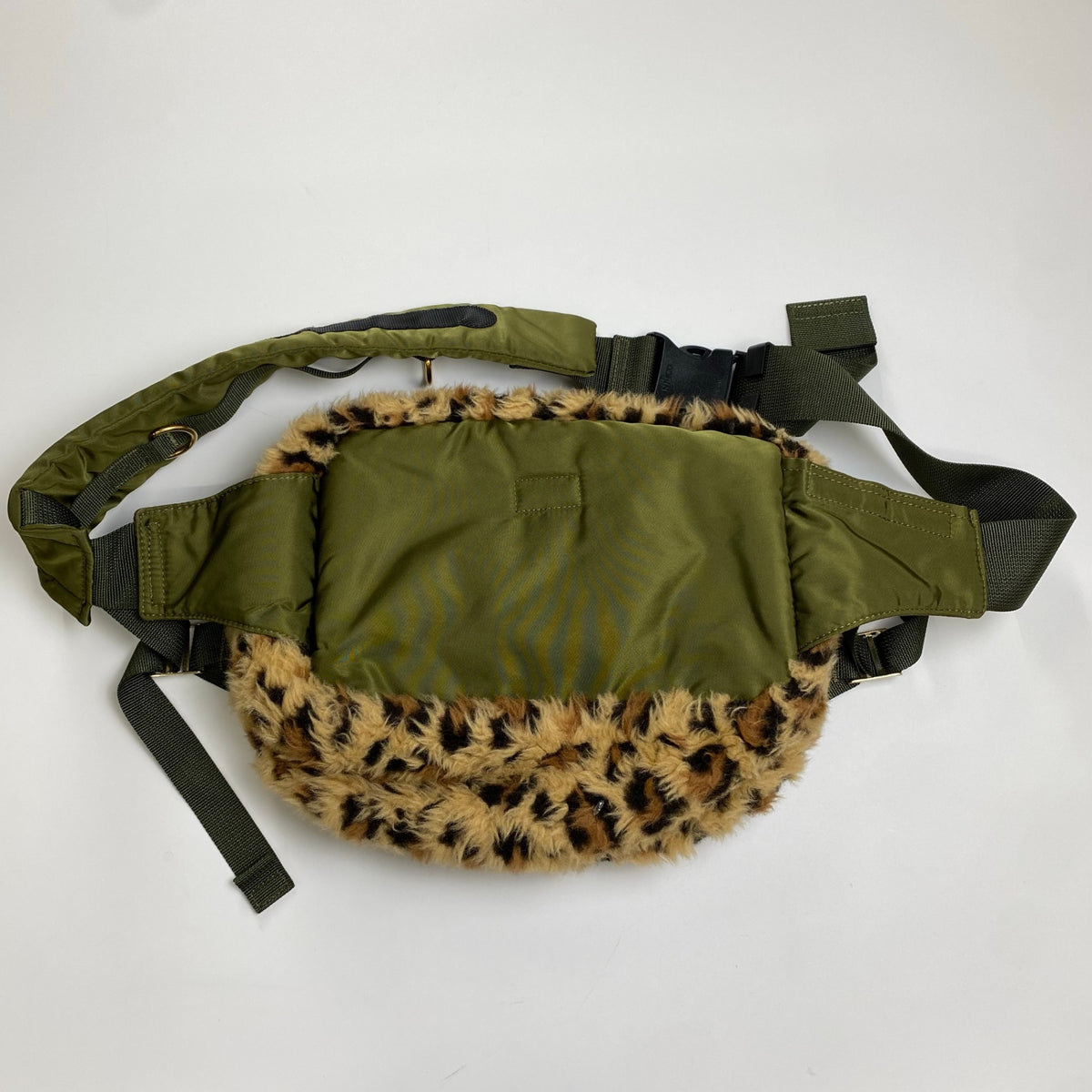 PORTER × sacai ポーター サカイ / FAUX FUR WAIST BAG コラボ  ウエストバッグ 参考定価：64,000+tax