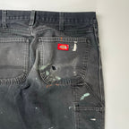 Dickies ディッキーズ / 90s ブラックフェード ダック地ペインターパンツ SIZE:83cm