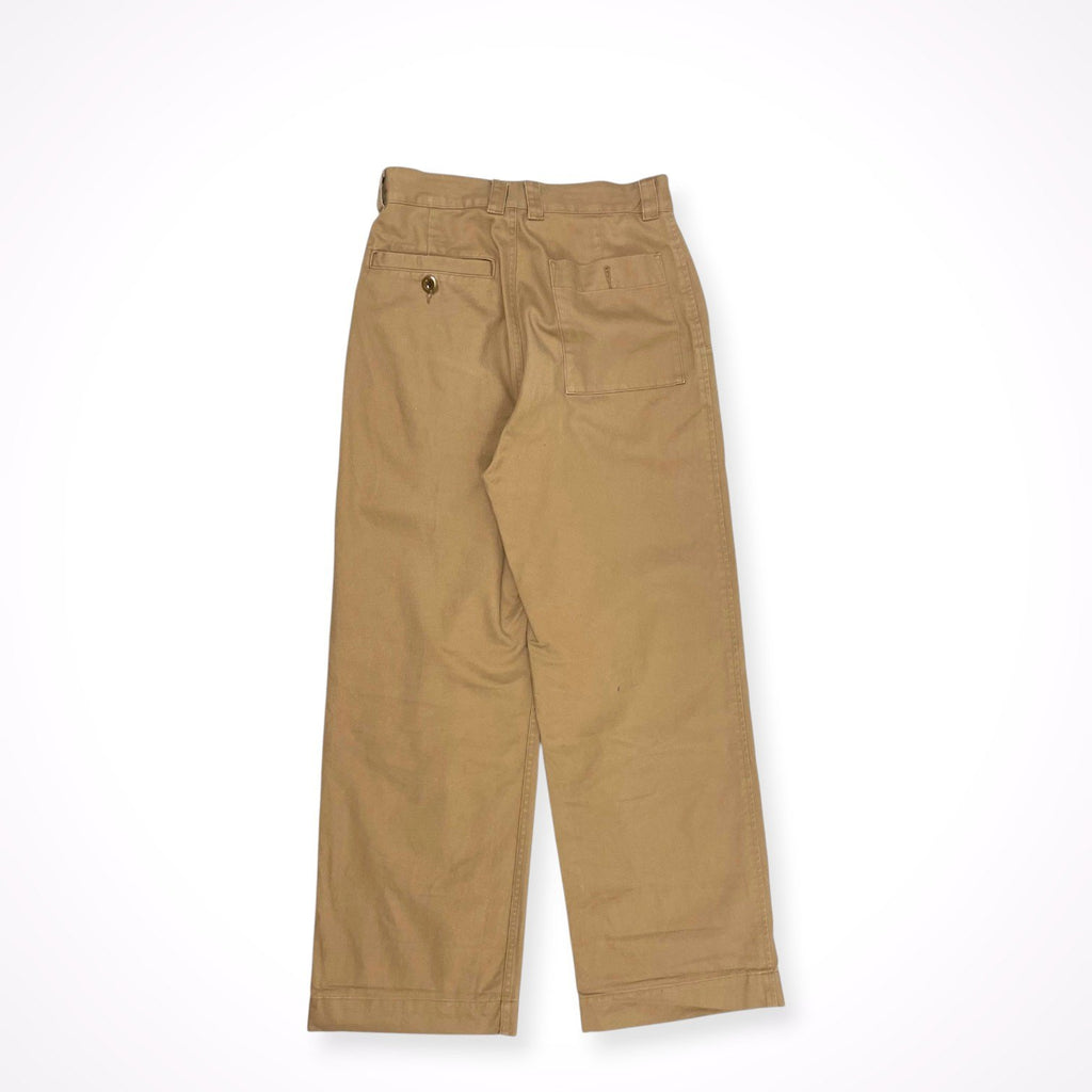 MHL. / 日本製 コットンリネンワイドパンツ 参考定価：30,000程度 SIZE：3