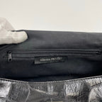 collection PRIVEE? コレクションプリヴェ / レザーボストンバッグ ブラック H.P FRANCE取扱い 参考定価：150,000程度