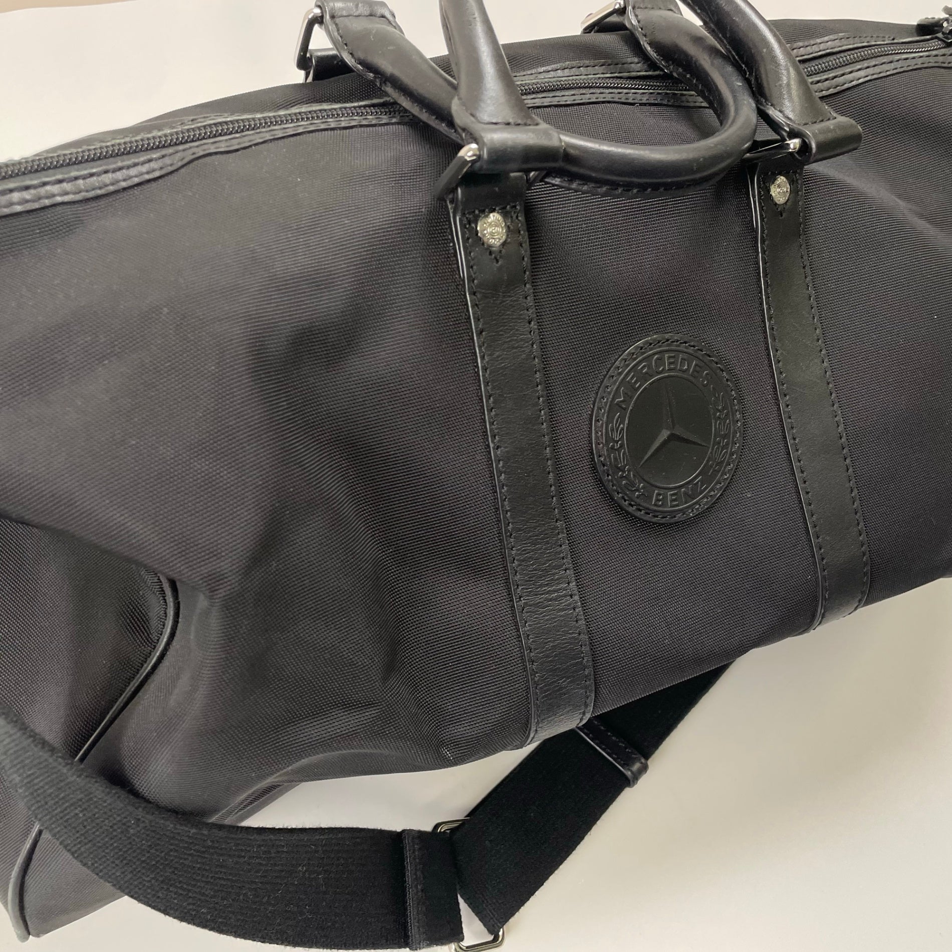 HUNTING WORLD × MERCEDES BENZ ハンティングワールド メルセデスベンツ / コラボ ボストンバッグ Classic Duffles ブラック