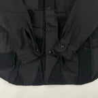 COMME des GARCONS HOMME / 後染め加工 異素材パッチワークシャツジャケット 18AW SIZE:M