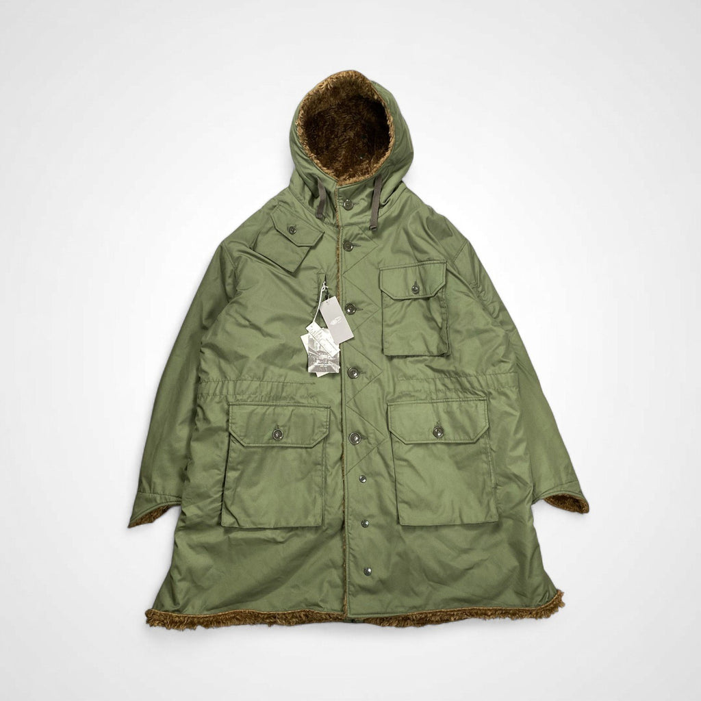 ENGINEERED GARMENTS × BEAMS PLUS / Reversible Field Fur Coat  タグ付 参考定価：117,000+tax SIZE:L