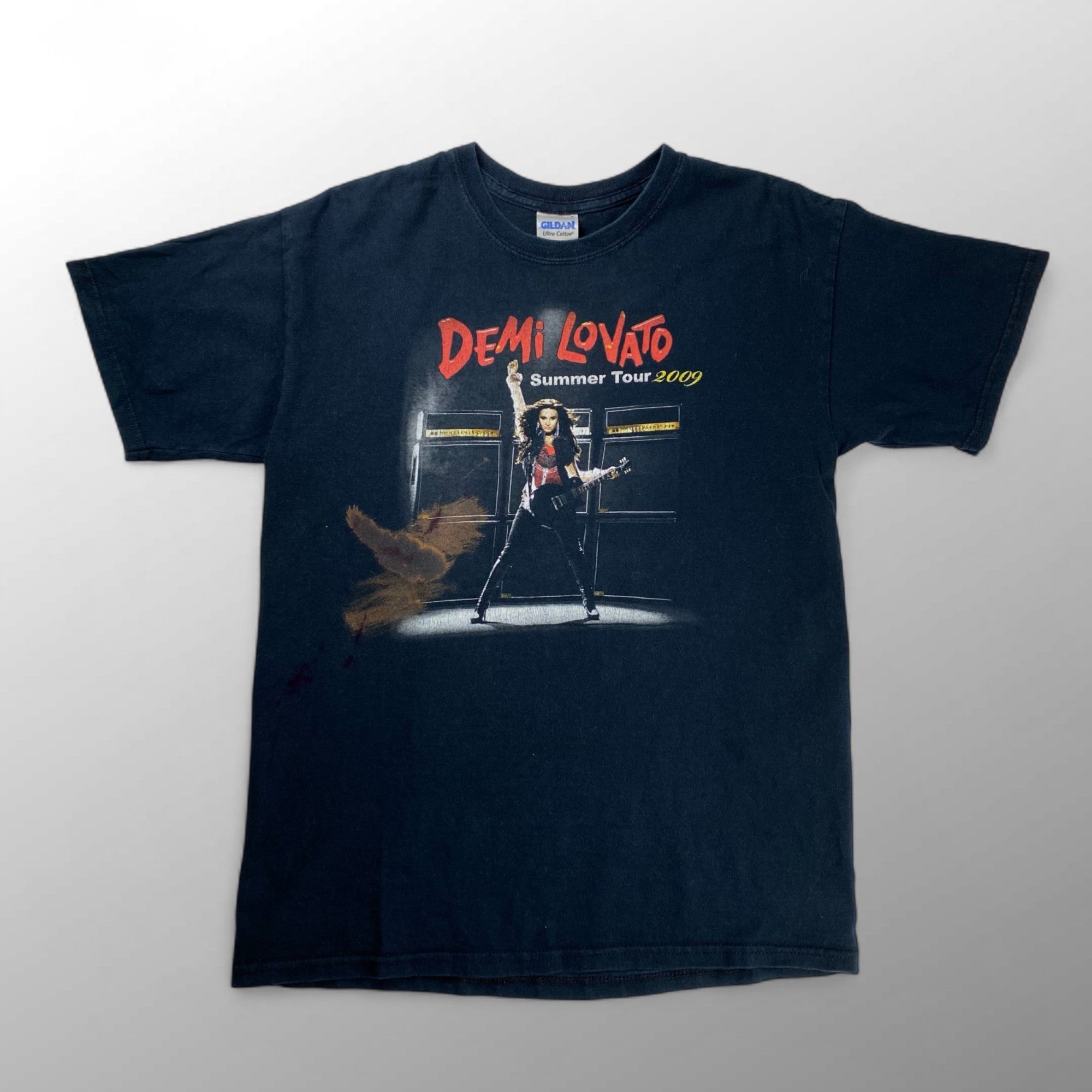 【レディース古着】 GILDAN ギルダン / 古着 バンドTEE レディース DEMI LOVATO SIZE:M