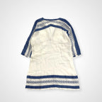 MES DEMOISELLES PARIS メドモアゼル / 刺繍チュニックブラウス インド製 参考定価：28,000程度 SIZE：36