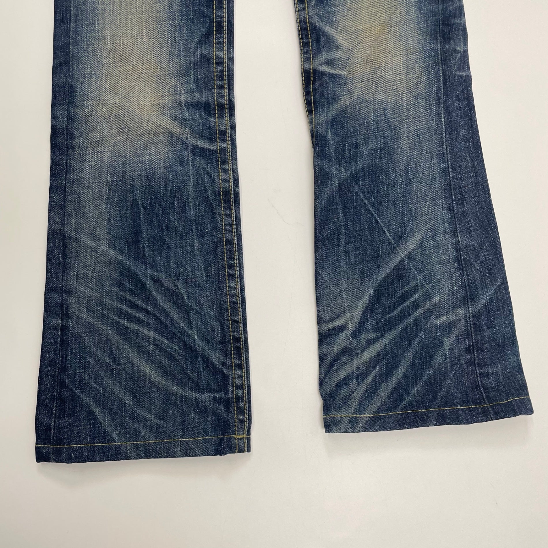 LOLITA JEANS ロリータジーンズ / Y2Kスタッズフレアデニムパンツ SIZE:24