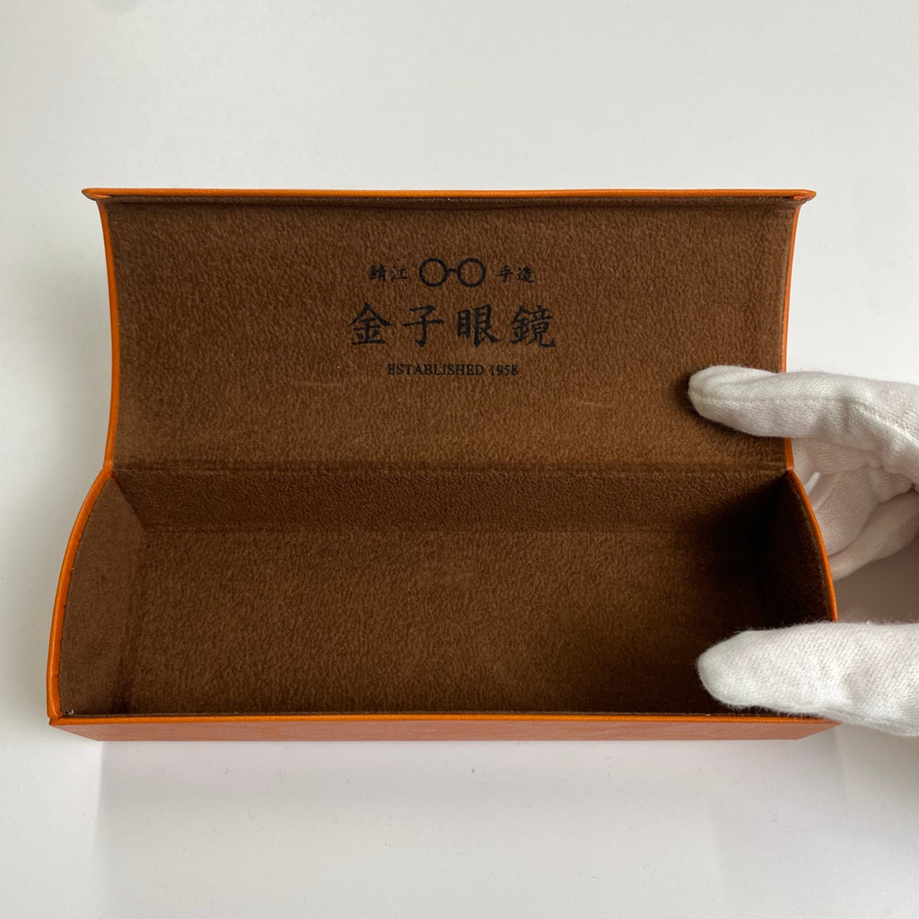 金子眼鏡 プレミアムライン / シルバーコンビ ウェリントン 度なしクリアレンズ  参考定価：80,000+tax