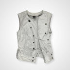 DIESEL ディーゼル / 00sギミックデザインベスト イーグルプリント Y2K  SIZE:S