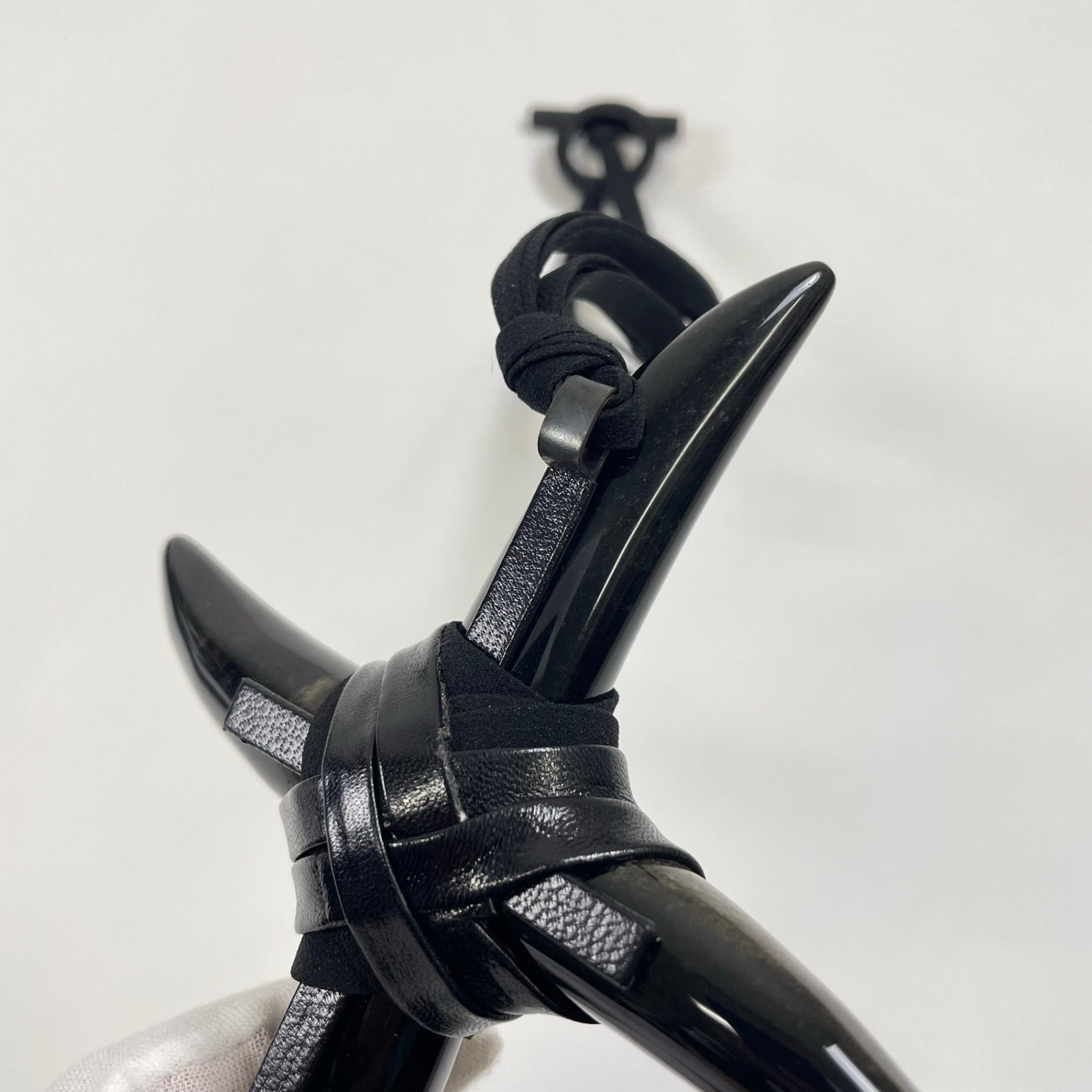 GIORGIO ARMANI / ホーンストーンネックレス 参考定価：200,000程度