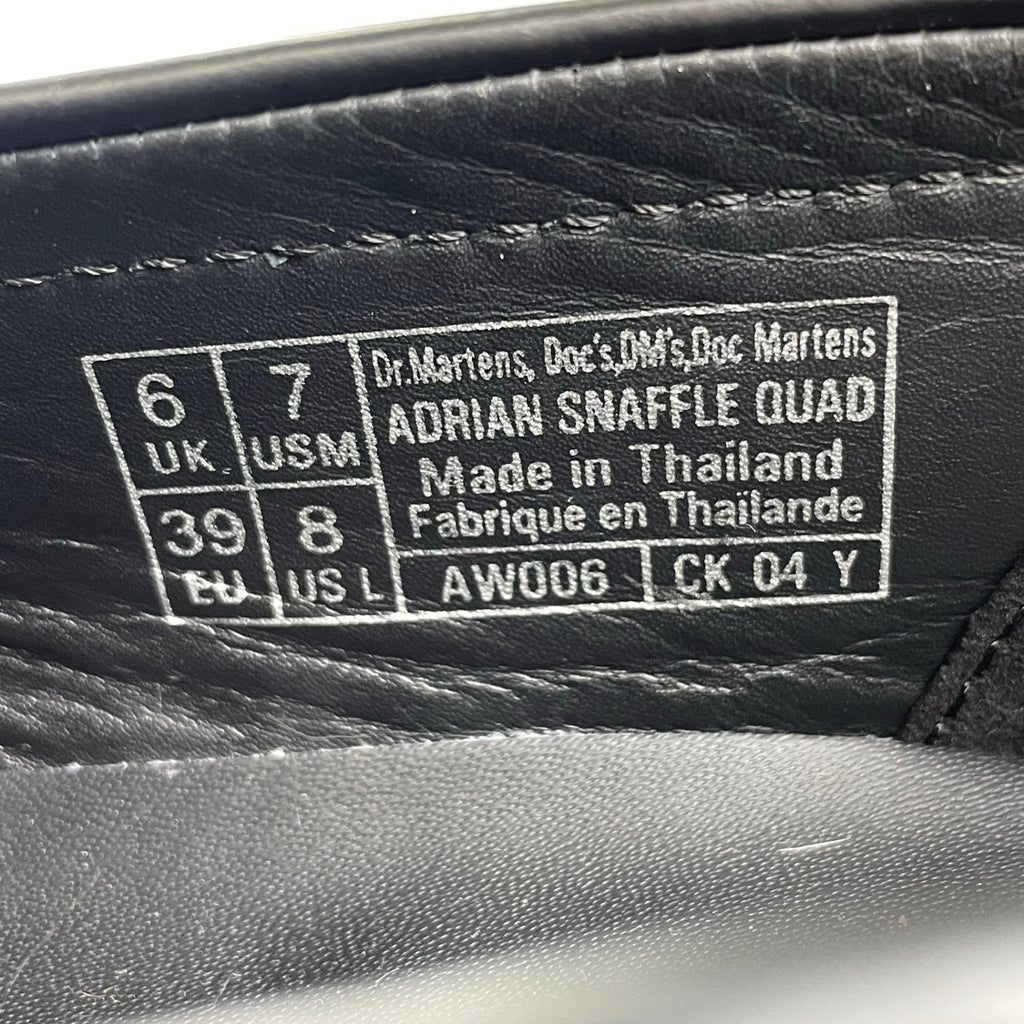 Dr Martens ドクターマーチン / ADRIAN SNAFFLE QUAD ローファー 未使用 参考定価：29,000+tax SIZE:UK6(25cm)