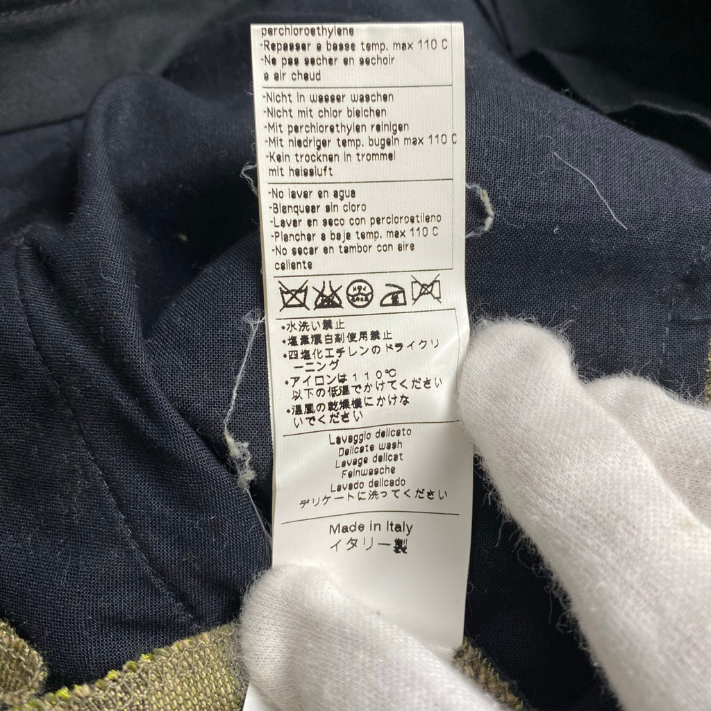 TOM REBL トム レベル / クロップド 迷彩 パンツ 七分丈 参考定価：60,000程度 SIZE：40