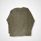 SHARE SPIRIT シェアースピリット / ダメージ加工コットンリネンニット 参考定価：38,000程度 SIZE:M