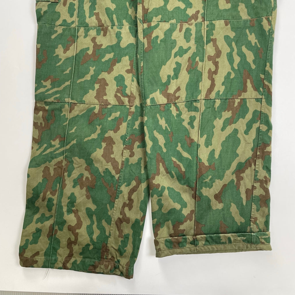 VINTAGE ヴィンテージ / 推定7-80s ソ連軍 バークカモ  ダブルニーカーゴ SIZE:W94