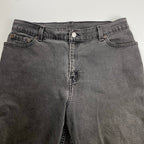 Levi's リーバイス / 先染め  デニムパンツ ブラック グアテマラ製 977 SIZE:W84