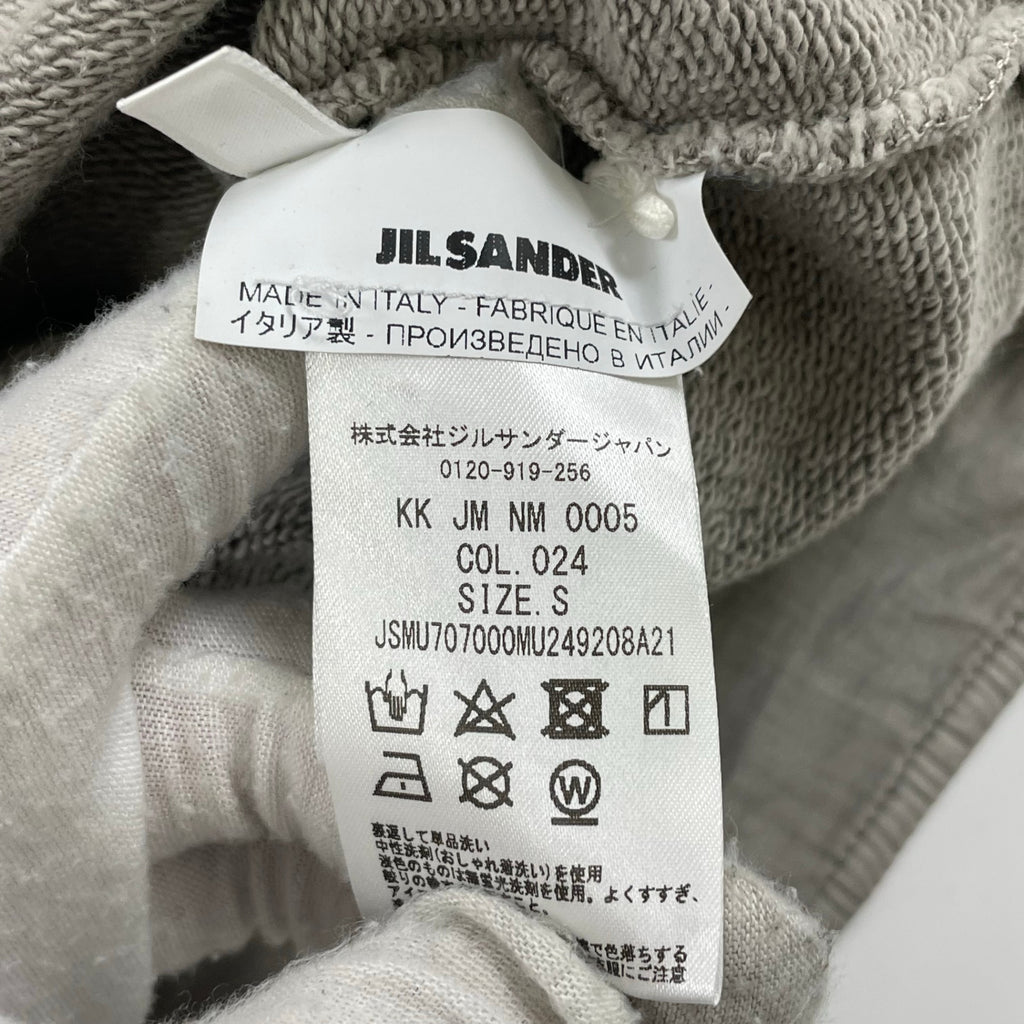 JIL SANDER / 半袖ビッグスウェットシャツ 参考定価：90,000程度 SIZE:S