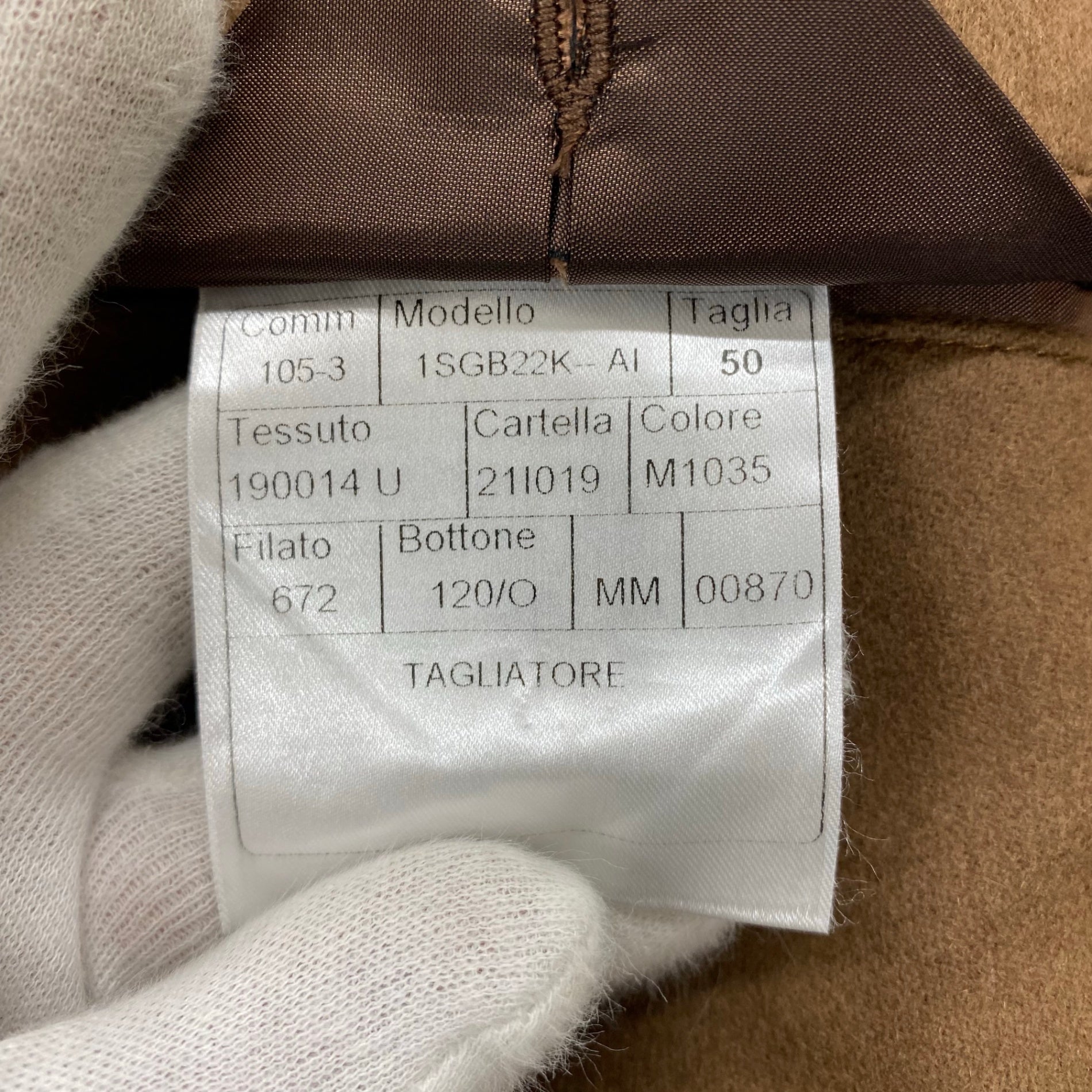 【美品】 TAGLIATORE タリアトーレ / MONTECARLO カシミアサキソニージャケット カシミヤ100％ 参考定価：195,000+tax SIZE：50（L程度）