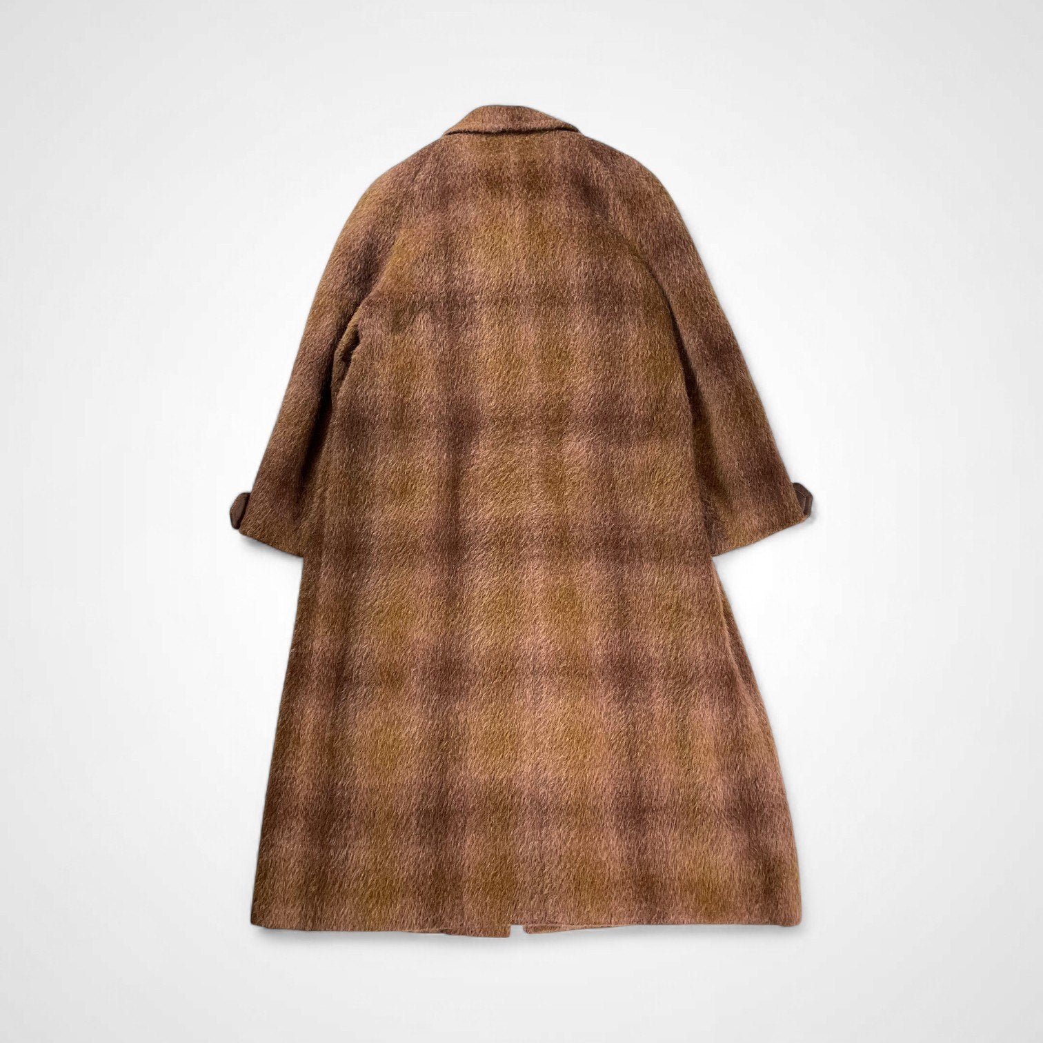 ENGLAND VINTAGE イギリス ヴィンテージ / mid60-early70s Pure Mohair Coat 美品 MADE IN ENGLAND SIZE：L程度