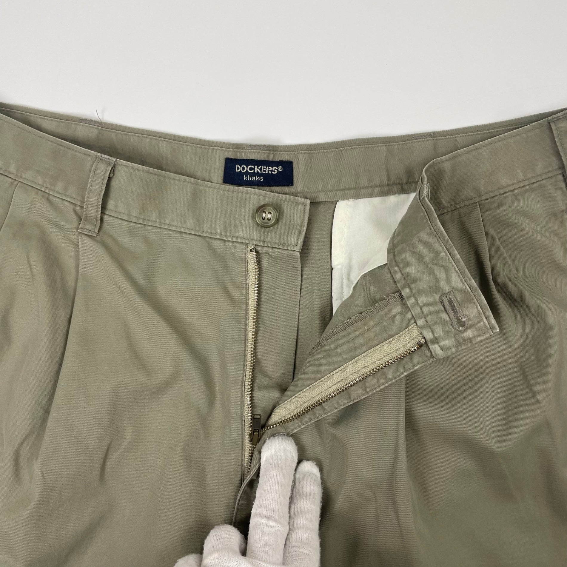 DOCKERS khakis / 2タックチノショーツ SIZE：W34