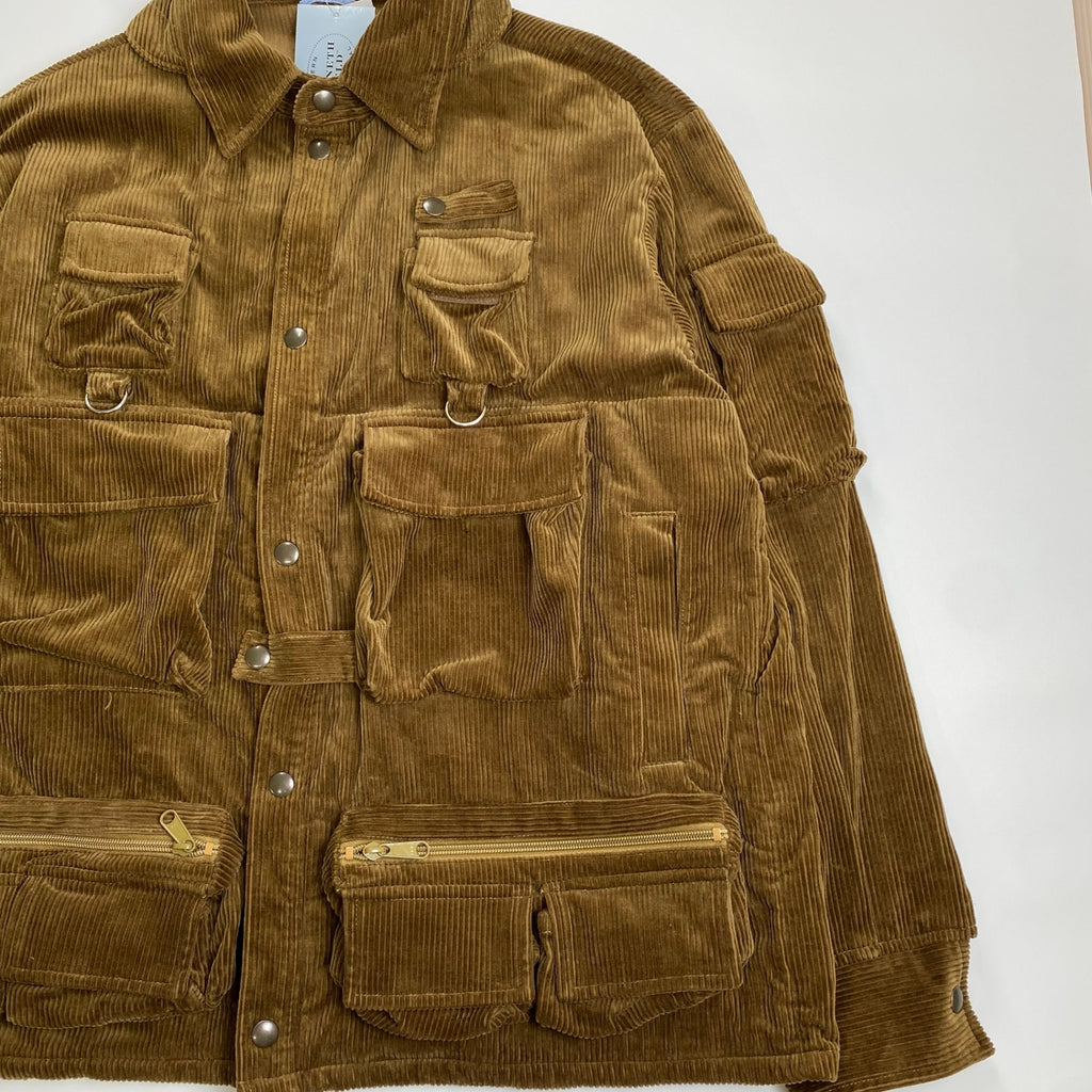 KENNETH FIELD ケネスフィールド / RIVER GUIDE JACKET 8wale corduroy タグ付 参考定価：60,000+tax SIZE:M