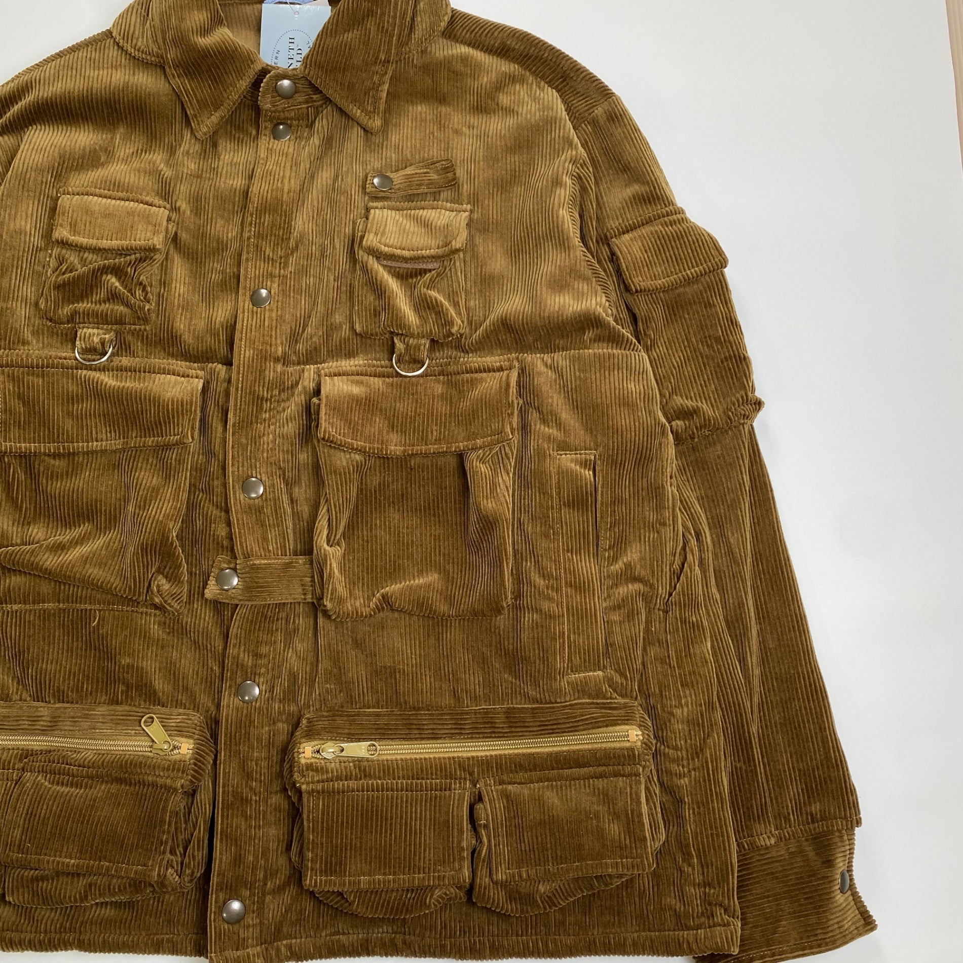 KENNETH FIELD ケネスフィールド / RIVER GUIDE JACKET 8wale corduroy タグ付 参考定価：60,000+tax SIZE:M