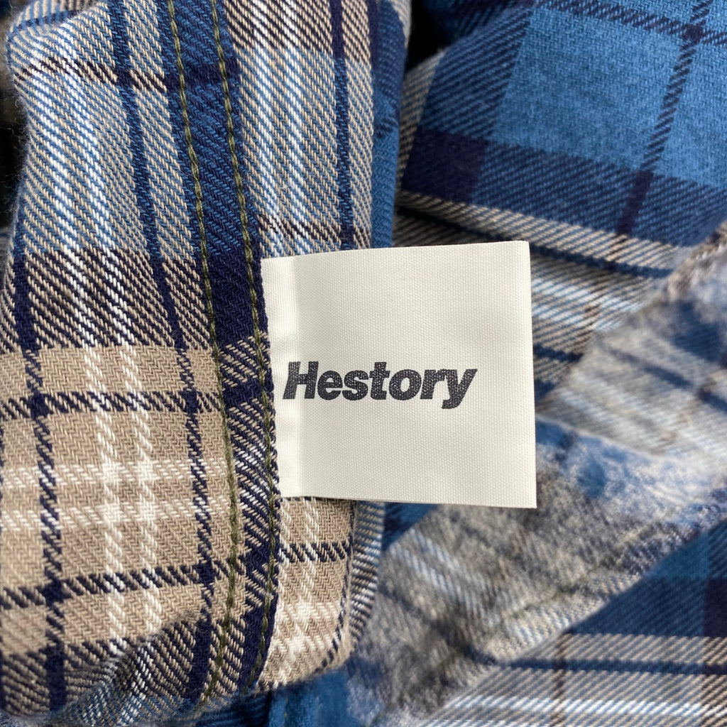 P.O.S ピーオーエス / グランジ フォグチェックシャツ 韓国発 SIZE:L程度