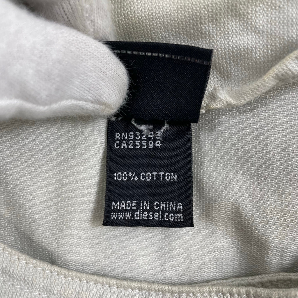 DIESEL ディーゼル / 00sギミックデザインベスト イーグルプリント Y2K  SIZE:S